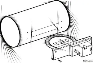 Inserting RRD damper into duct