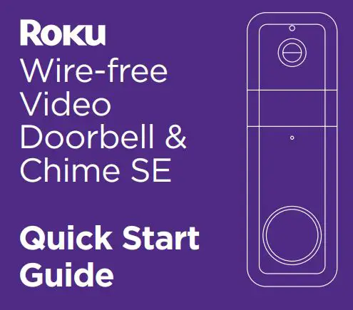 Ruko Wire-free Video Doorbell & Chime SE User Guide