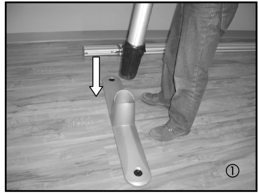 RehabMart 9720010 Easytrack Free Standing System - FIGURE 1