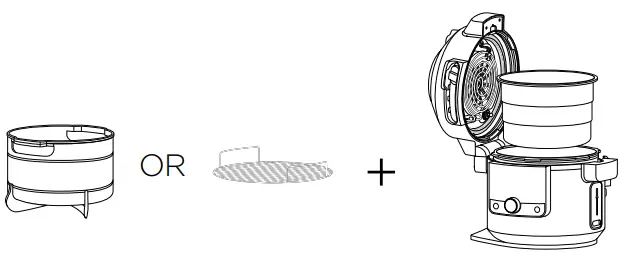 NINJA Foodi OL701 Smart XL Pressure Cooker Steam Fryer - Air Fry