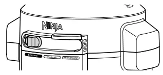 NINJA Foodi OL701 Smart XL Pressure Cooker Steam Fryer - PRESSURE position