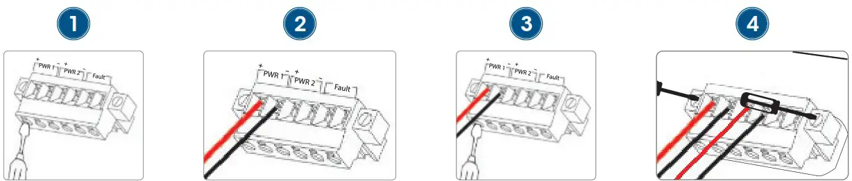 INTELLINET 508834 8 Port Gigabit Ethernet Layer2 Web Managed Industrial Switch - Power
