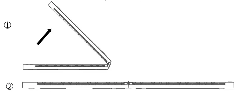 Midiplus Folding Piano 49 Series Digital Electric Piano keyboard - step 2
