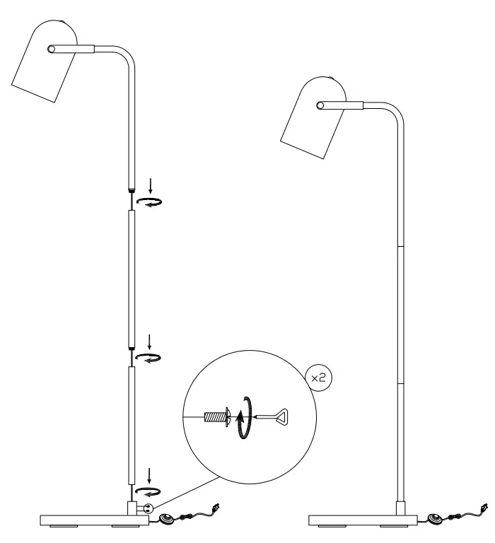 ASHLEY-L206081-Ridgewick-Ridgewick-Floor-Lamp-FIG-2