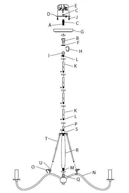 KICHLER Freesia 8-Light-Chandelier-in-A-Textured-Black-Finish-FIG0 (1)