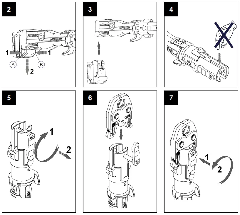 novopress ACO203XL Concrete Nailer With Gas Cartridge - Fig 2