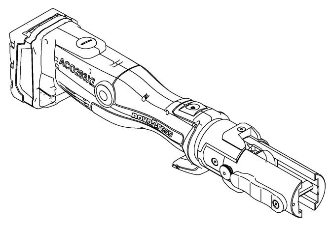 novopress ACO203XL Concrete Nailer With Gas Cartridge