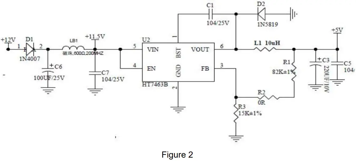 Power supply can refer to the following circuit design