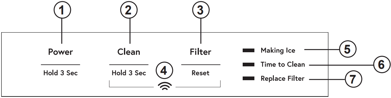 GE APPLIANCES UCC15NP 15 Inch Ice Maker