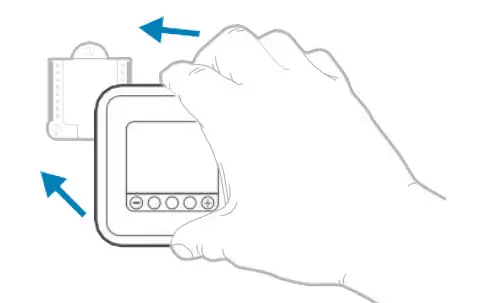 Honeywell Home T4 Pro Programmable Thermostat - Thermostat mounting