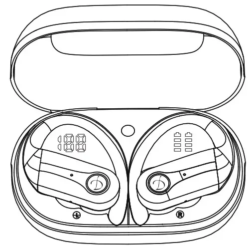 DOBOPO A21 True Wireless Stereo Earphones - Cover