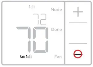 Fan operation settings