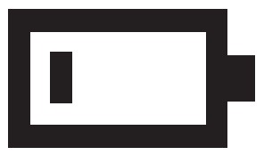 low battery icon