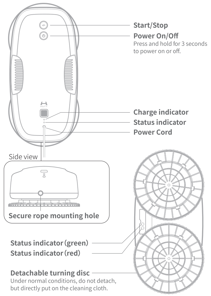 xiaomi DDC Window Cleaning Robot - Product kprofile