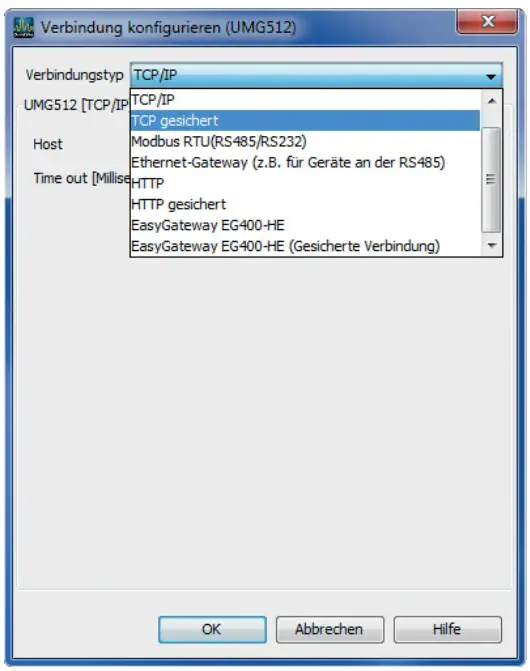 Secure TCP/IP connection