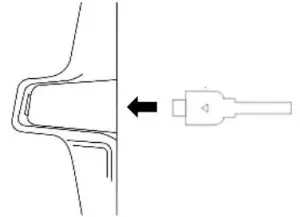 FIG 6 To charge your O2 Vibe battery