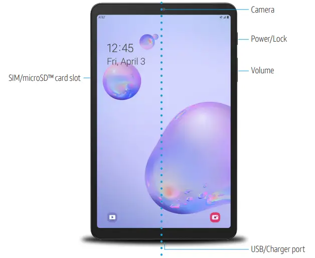 SAMSUNG Galaxy SM-T307U Tab A Tablet - figure 1