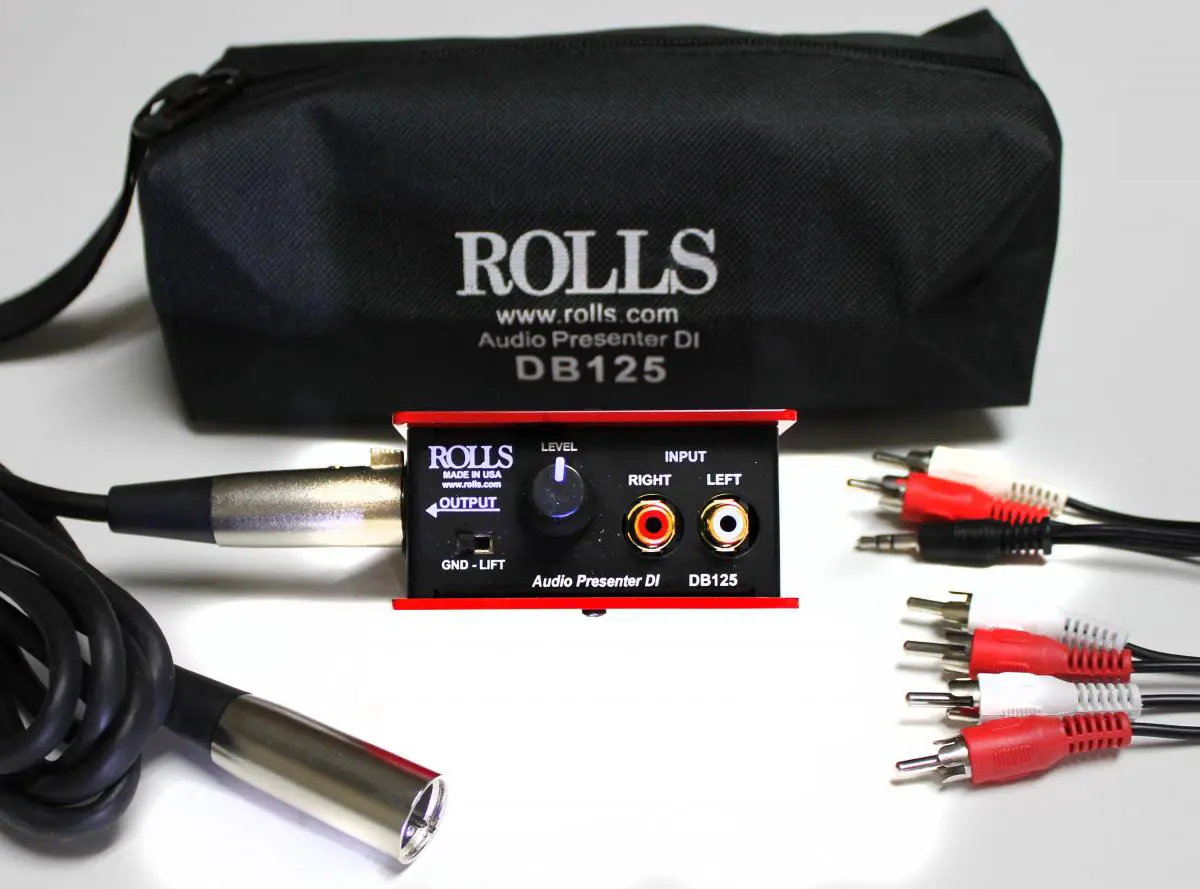 Rolls Db125 Audio Presenter Di Kit User Guide Rolls Db125 Audio Presenter Di Kit User Guide