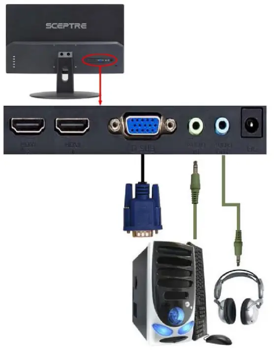 SCEPTRE E20 Display - figure 9