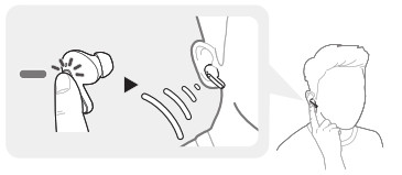 LG TONE-FP9 Wireless Bluetooth Earbuds - Listen to the Ambient Sound 2