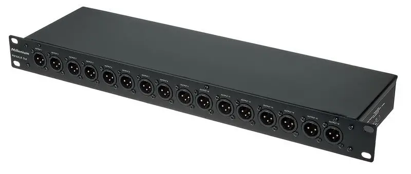 Thomann Millenium 16 Channel Patch Bay - Pb16 Xlr Out User Manual