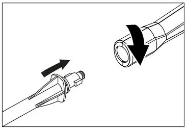 Karcher K1700, K1710 Electric Pressure Washer - Insert the spray wand