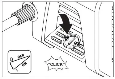 Karcher K1700, K1710 Electric Pressure Washer - The motor starts when the trigger of the gun is pulled