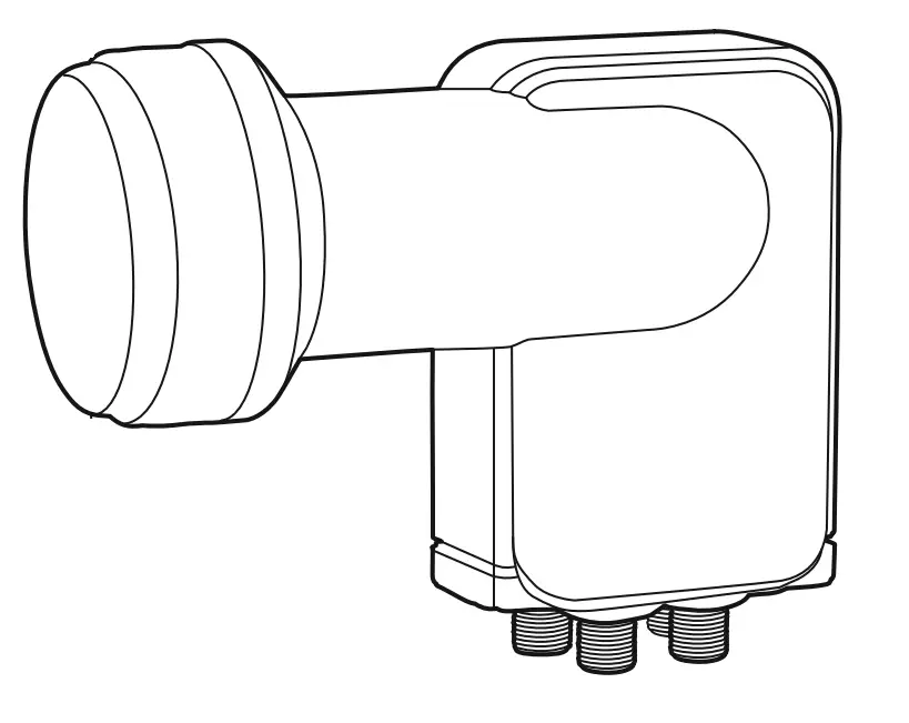 hama 179516 Quad LNB