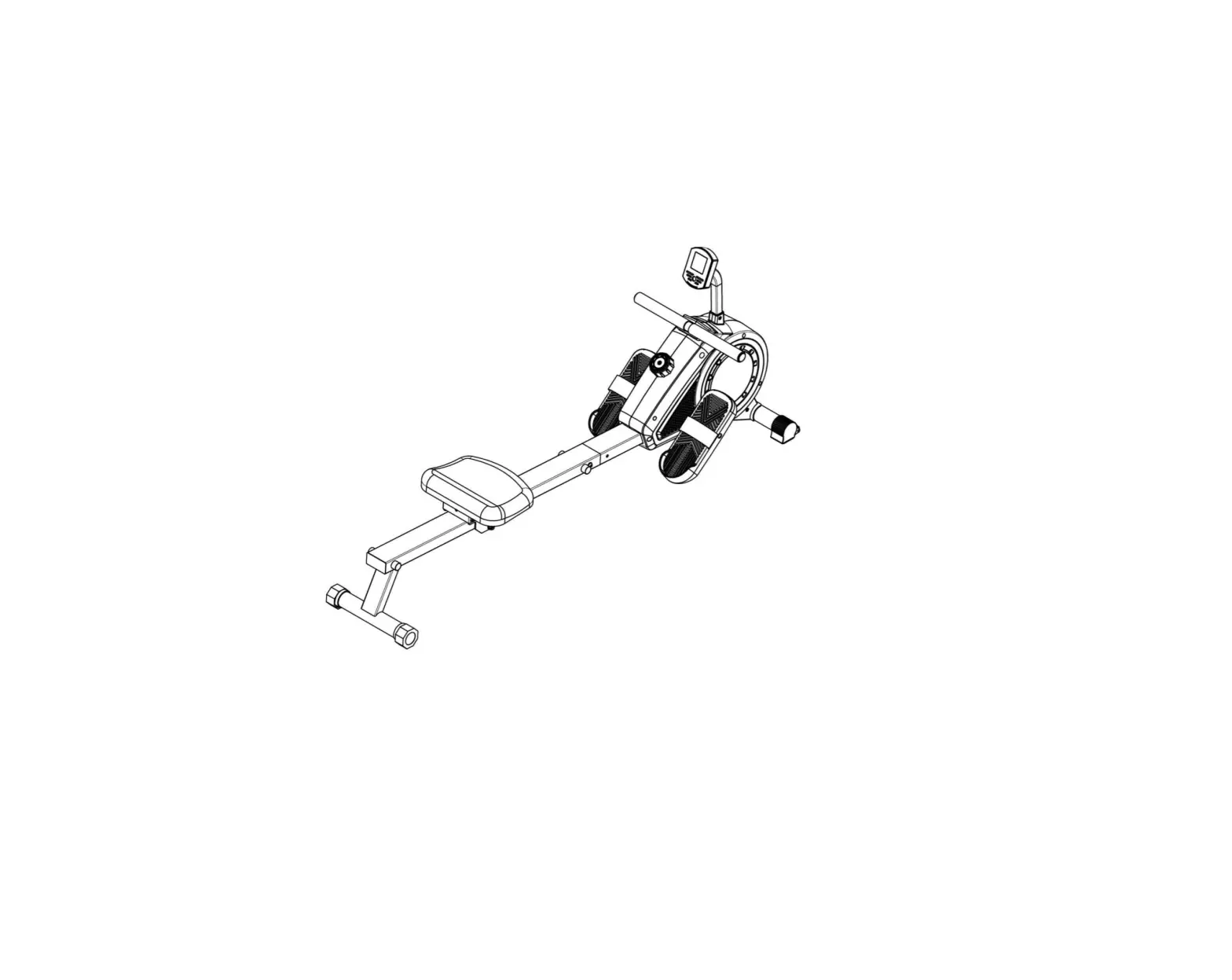 Lsg Gr-02 Magnetic Rowing Machine User Manual