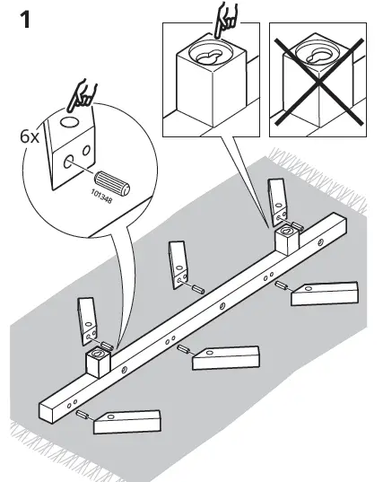 IKEA TJUSIG 30 3 4 Inch Hanger-2