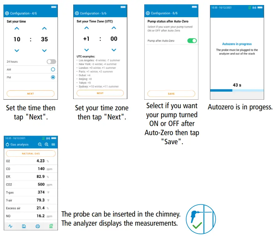 sauermann SI CA 130 Gas Analyzer Kit - First start-up 2