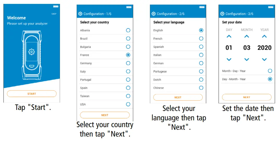 sauermann SI CA 130 Gas Analyzer Kit - First start-up