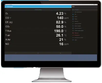 sauermann SI CA 130 Gas Analyzer Kit - Software 2