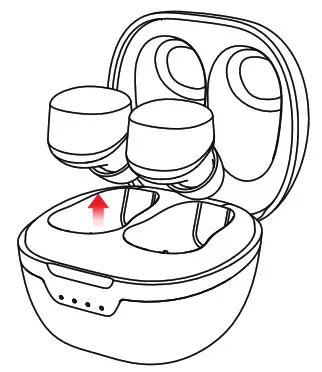 TRANSTYLE TW92 X True Wireless Earphone- Powering on