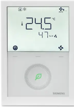 SIEMENS RDG200KN KNX Communicating Room Thermostat
