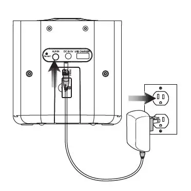SYLVANIA SCR1986BT-AS Bluetooth Autoset Clock Radio with USB Charging Fig4