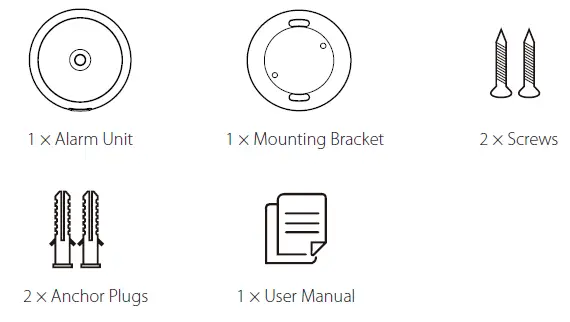 X-SENSE XS03 Photoelectric Smoke Alarm FIG 1