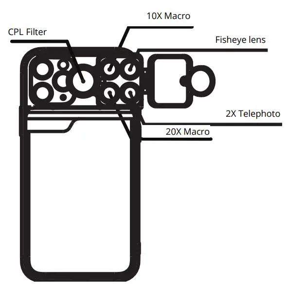 USKEYVISION UVMC iPHONE 12 Mini Case fig1