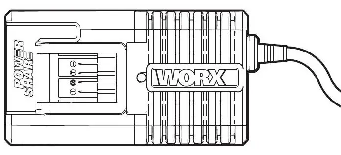 WORX WA3860 Battery charger PRODUCT.