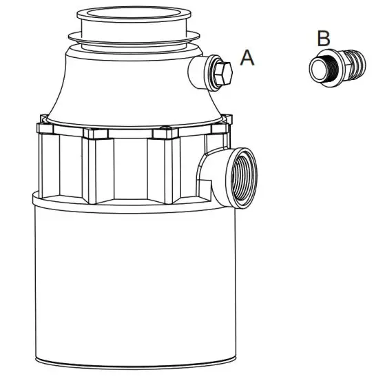 chooba EM200 Food Waste Disposer - CONNECTIONs