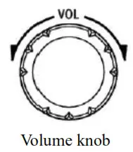 XIEGU G90S Amateur Radio Short Wave Transceiver - Volume adjustment