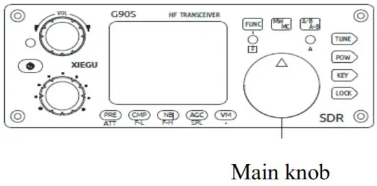 XIEGU G90S Amateur Radio Short Wave Transceiver - Working Frequency