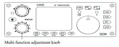 XIEGU G90S Amateur Radio Short Wave Transceiver - frequency 1