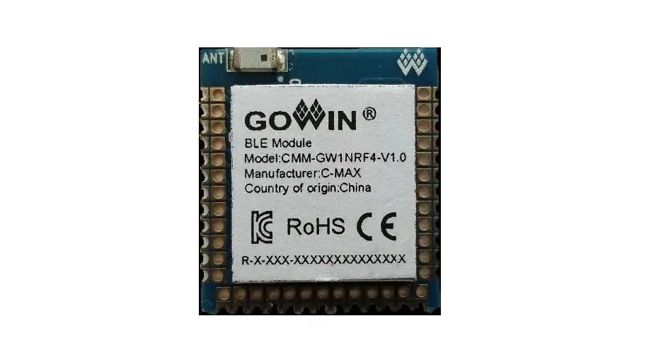 Gowin Gw1nrf Bluetooth Fpga Module User Guide