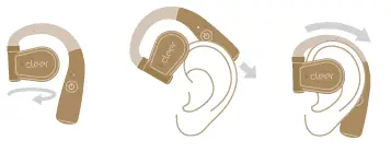 cleer ARC Ear Free True Wireless Headphone fig 5