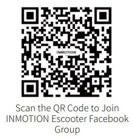INMOTION A1F Series HY-I.A1F-SCVEN00037-US Electric Scooter User Manual - QR Code