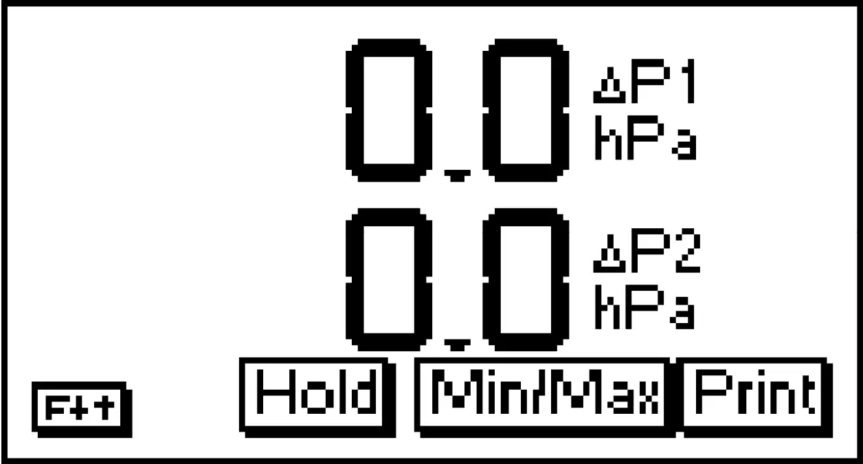 Freezing of measurement value