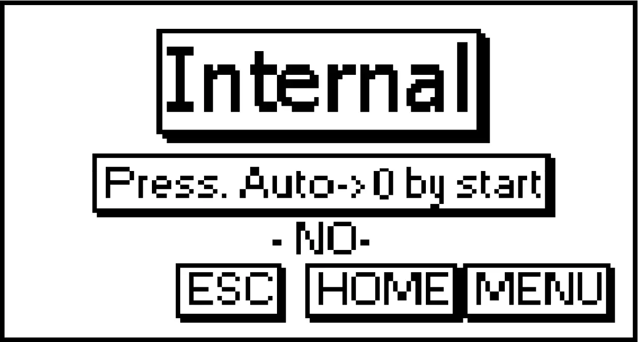 Internal instrument settings 03