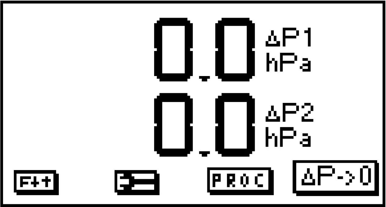 Zeroing the internal pressure sensor 01
