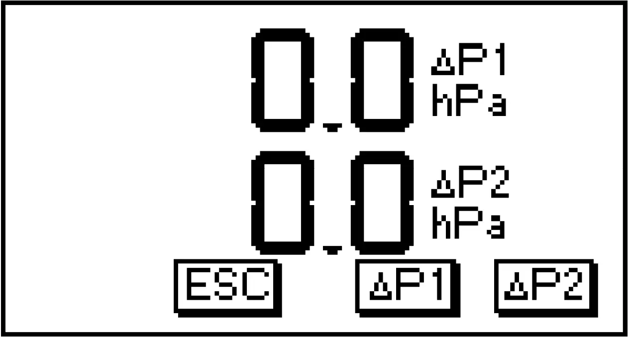 Zeroing the internal pressure sensor 02